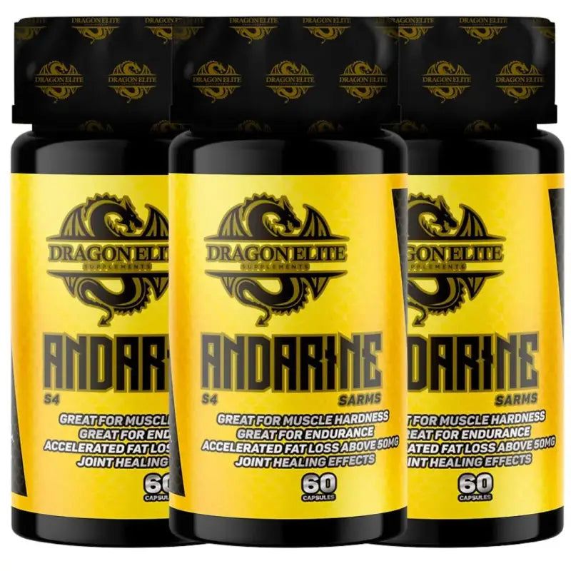 Kit 3 x Andarine S4 25mg (60) - Dragon Elite