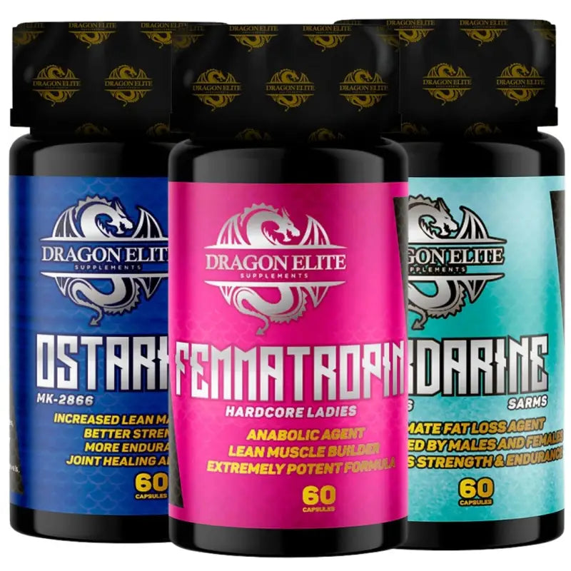 Kit Ostarine + Femmatropin + Cardarine - Dragon Elite