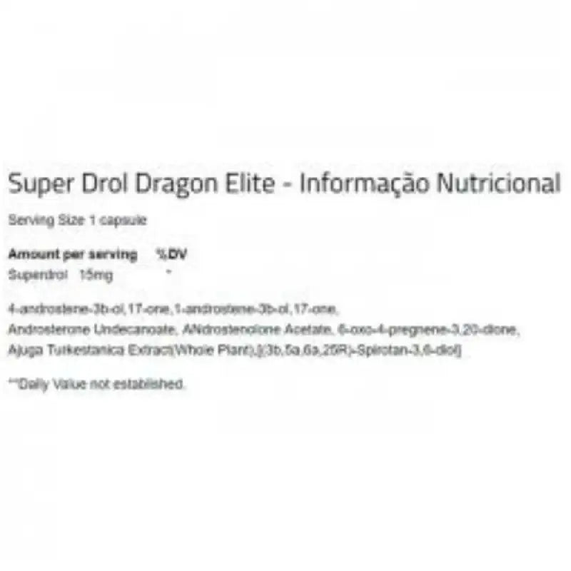 Kit Super Drol + Organ Shield - Dragon Elite 3